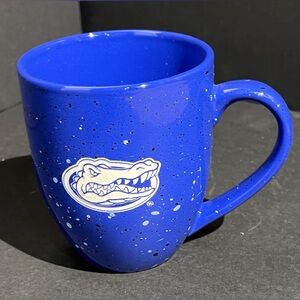 University of Florida UF Gators Mug Blue Speckled Ceramic Bistro Coffee Cup‎